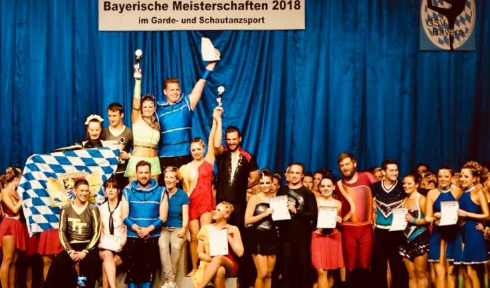 Schautanz mit Hebefiguren - Bayerische Meisterschaft 2018 - Velden