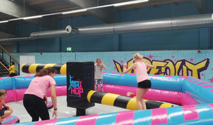 Young Fire im AirHop Trampolinpark München