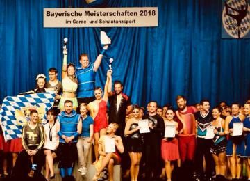 Schautanz mit Hebefiguren - Bayerische Meisterschaft 2018 - Velden